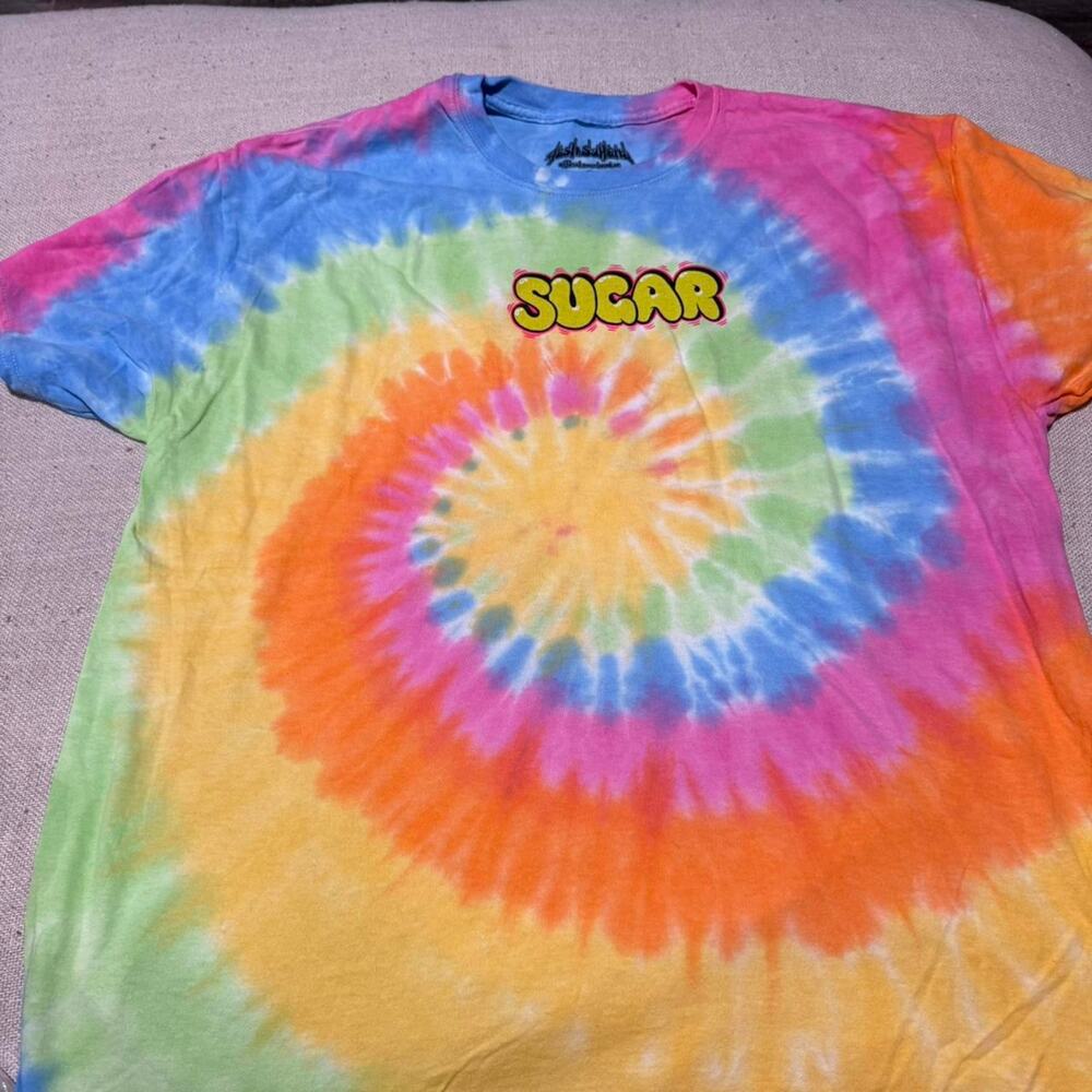 TASH SULANA SUGAR tie dye tshirt